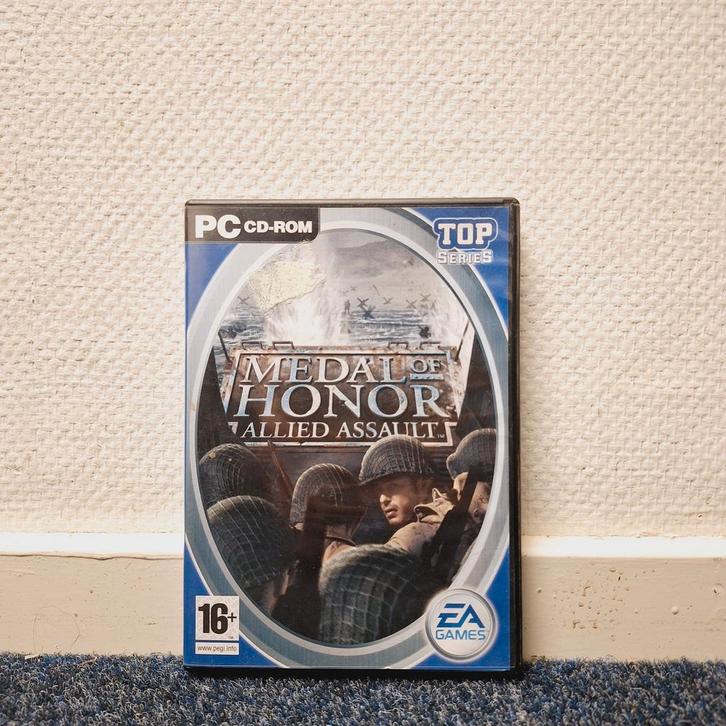 Medal of Honor: Allied Assault - PC Game | 2x Disc, Spelcomputers en Games, Games | Pc, Gebruikt, Shooter, 1 speler, Vanaf 16 jaar