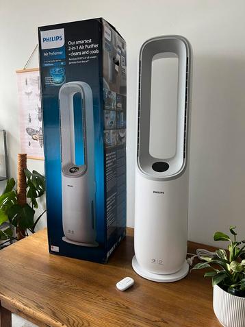 PHILIPS Air Performer 7000 series 2-in-1 air filter and fan beschikbaar voor biedingen