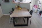 Eettafel, Huis en Inrichting, Tafels | Eettafels, Ophalen, Gebruikt, 50 tot 100 cm, 150 tot 200 cm