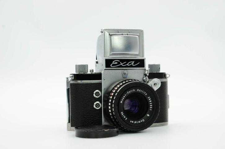 Exa jhagee Dresden camera met meyer domiplan 50mm/2.8, Audio, Tv en Foto, Fotocamera's Analoog, Gebruikt, Spiegelreflex, Overige Merken