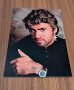Gesigneerde Foto George Michael, Verzenden, Zo goed als nieuw, Foto of Kaart, Gesigneerd