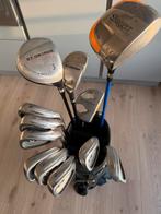 Complete golfset RH  met tas, trolley en PowerBilt driver., Ophalen, Gebruikt, Set, Overige merken