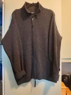 Camel antracietgrijs gebreid basic vest, wolblend, mt L, Maat 52/54 (L), Ophalen of Verzenden, Zo goed als nieuw, Camel