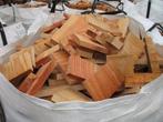 Zagerij afval stukken douglas hout, Tuin en Terras, Haardhout, Ophalen, Overige houtsoorten, Blokken