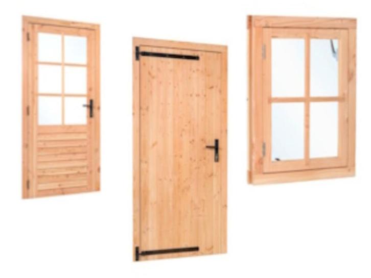 Douglas deuren en Douglas ramen uit voorraad leverbaar!, Tuin en Terras, Overkappingen, Nieuw, Overige typen, Ophalen of Verzenden