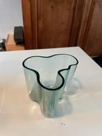Iittala vaas - alvar aalto - groen glas, Ophalen of Verzenden