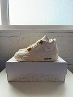 Jordam 4 Metallic Gold maat 44,5, Kleding | Heren, Schoenen, Wit, Nieuw, Ophalen of Verzenden, Sneakers of Gympen