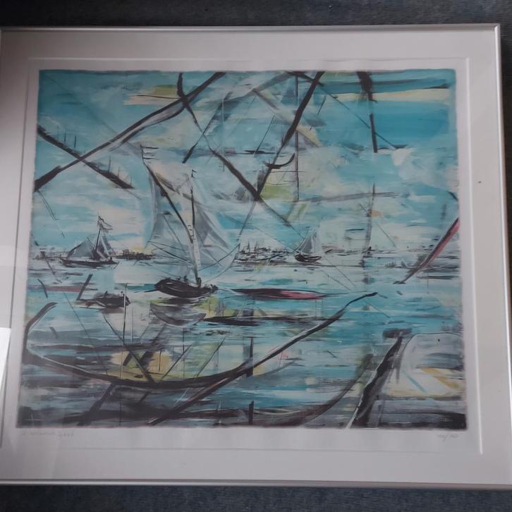 Gelimiteerde zeefdruk van Anneke Wilbrink uit 2006., Antiek en Kunst, Kunst | Litho's en Zeefdrukken, Ophalen of Verzenden