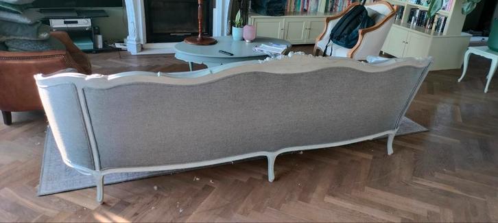 Prachtige bank in Lodewijk XV-stijl, Huis en Inrichting, Banken | Bankstellen, Gebruikt, Rechte bank, Driepersoons, 250 tot 300 cm