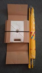 Nieuw! lipton Ice Tea grote parasol set incl voet, Ophalen of Verzenden, Nieuw, Minder dan 1 meter, Parasolvoet