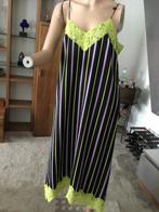 SH COLLECTION jurk met kant maat L origineel ZGAN, Blauw, Maat 42/44 (L), Ophalen of Verzenden, Zo goed als nieuw