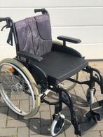 Invacare degelijke inklapbare rolstoel met antilekbanden., Handbewogen rolstoel, Ophalen of Verzenden, Zo goed als nieuw, Inklapbaar