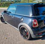 Mini 1.6 16V Cooper S 128KW 2007 midnight black panodak., Auto's, Voorwielaandrijving, 4 cilinders, 4 stoelen, Zwart