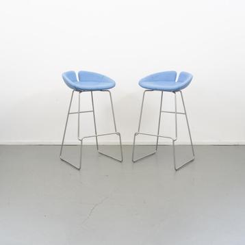 3  Morosso kruk Fjord H 75 cm Licht Blauw Nieuwstaat beschikbaar voor biedingen