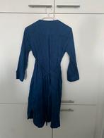 Blauw katoenen jurkje/tuniekje ruches Hoss Intropia maat 36, Kleding | Dames, Blauw, Ophalen of Verzenden, Zo goed als nieuw, Maat 36 (S)