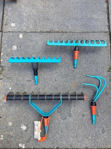 Gardena combisystem set – complete set tuingereedschap! beschikbaar voor biedingen