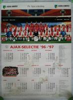 Ajax selectie 1996-1997 luxe poster De Ajax rekening AbnAmro, Gebruikt, Ophalen of Verzenden, Ajax, Poster, Plaatje of Sticker