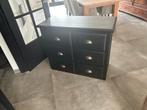 Lade kast zwart, Huis en Inrichting, Kasten | Ladekasten, Ophalen, 50 tot 100 cm, Zo goed als nieuw, Minder dan 100 cm