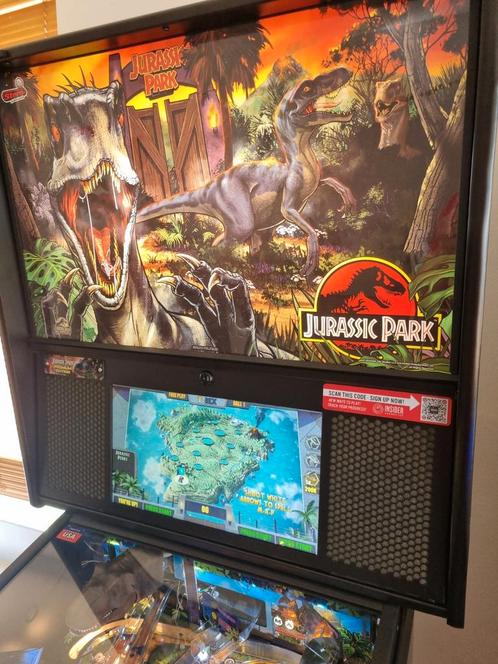 Prachtige STERN Jurassic Park Premium HUO ruilen, Verzamelen, Automaten | Flipperkasten, Zo goed als nieuw, Dot-matrix, Stern