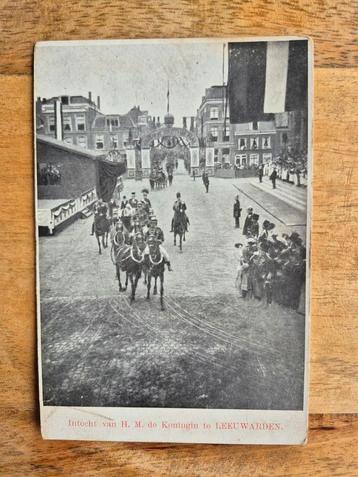 Leeuwarden Intocht Koningin Wilhelmina, 1905 beschikbaar voor biedingen