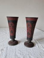 Antieke Vazen met Oosterse Decoratie, Ophalen of Verzenden