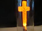 Tafellampje met verlicht kruis, met Jezus,v.a, Ophalen of Verzenden