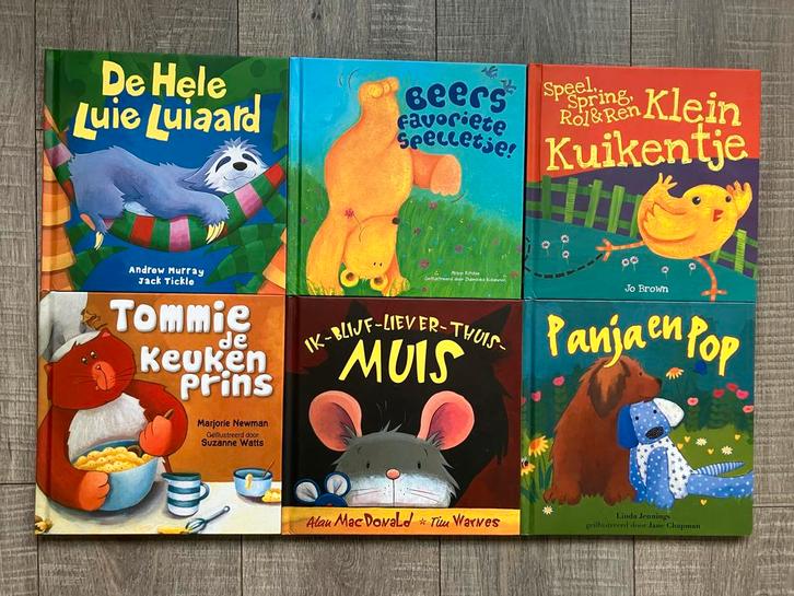 6 Kinderboeken voor Baby's en Peuters, Boeken, Kinderboeken | Baby's en Peuters, Zo goed als nieuw, 1 tot 2 jaar, Ophalen of Verzenden