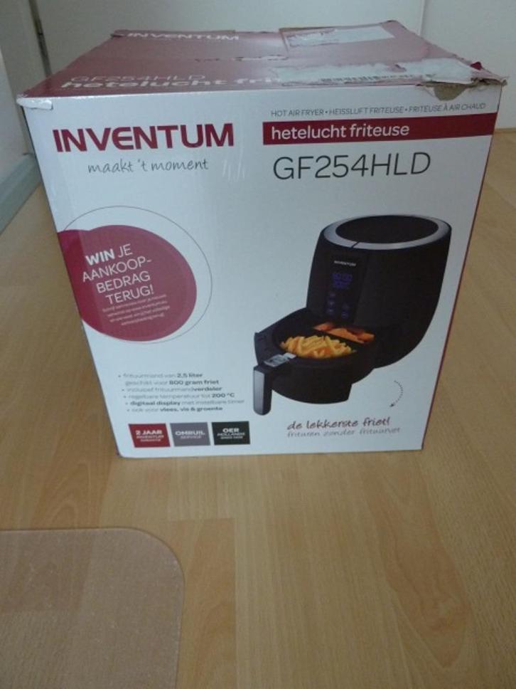 NIEUW airfryer Inventum friteuse met lade, Witgoed en Apparatuur, Airfryers, Nieuw, Airfryer, Ophalen