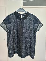 Didi Blouse van Soepel Kant, Donkerblauw/zwart, mt. M, Maat 38/40 (M), Blauw, Nieuw, Didi