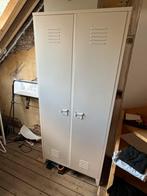 Lockerkast - Witte Metalen Kast, Ophalen, 50 tot 100 cm, Zo goed als nieuw, Metaal