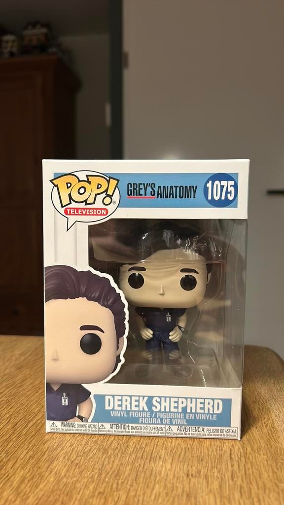Funko pop! Grey’s anatomy Derel Shepherd 1075, Ophalen of Verzenden, Zo goed als nieuw