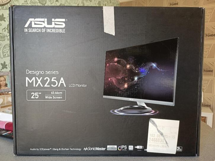 Asus Design MX25A Monitor, Computers en Software, Monitoren, Zo goed als nieuw, 60 Hz of minder, DisplayPort, HDMI, Gaming, Ingebouwde speakers