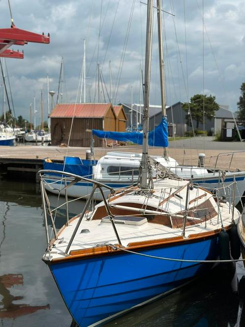 Zeilboot - Waarschip 725, Watersport en Boten, Kajuitzeilboten en Zeiljachten, Zo goed als nieuw, Tourjacht of Cruiser, Hout, 6 tot 9 meter