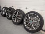 BMW 1-serie M711 F40 F44 18" M velgen zomerbanden 6877550, 18 inch, Gebruikt, Velg(en), Personenwagen