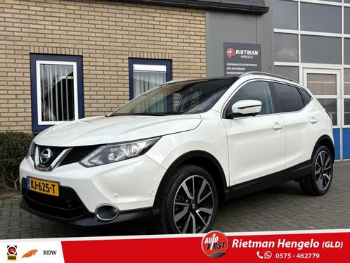 Nissan Qashqai 1.2 Tekna PANO-CRUISE-TREKHAAK-STOELVERWARMIN, Auto's, Nissan, Bedrijf, Qashqai, ABS, Achteruitrijcamera, Airbags