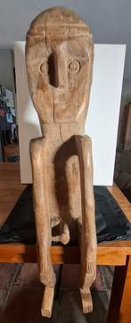 Aziatisch of Afrikaans houten beeld., Antiek en Kunst, Ophalen of Verzenden