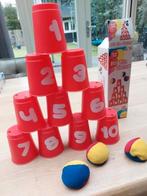 Ballen gooien speelset (met plastic bekers), Ophalen of Verzenden, Gebruikt, Jongen of Meisje