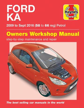 Ford Ka II ('09-'16) - Haynes Workshop Manual (benzine) beschikbaar voor biedingen