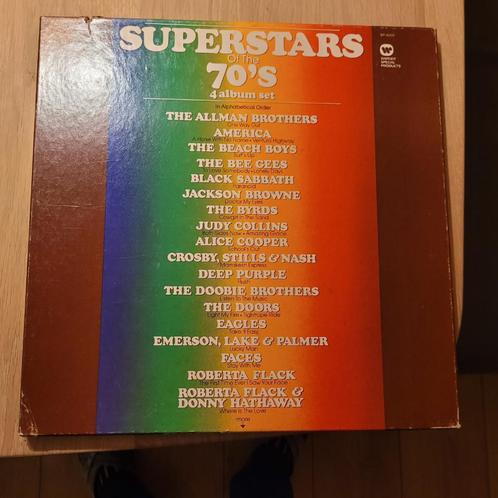 lp,Superstars Of The 70's, Cd's en Dvd's, Vinyl | Verzamelalbums, Gebruikt, Pop, Ophalen