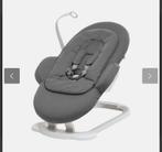 Stokke Steps Bouncer grey grijs incl 2 hoezen, Kinderen en Baby's, Wipstoeltjes, Overige merken, Wipstoel, Zo goed als nieuw, Ophalen