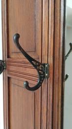 prachtige antieke wand-kapstok uit ca. 1900, met lamp, Antiek en Kunst, Curiosa en Brocante, Ophalen