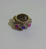 Mendak Bali Keris Zilverkleurig Messing Met Stenen MKK73, Antiek en Kunst, Kunst | Niet-Westerse kunst, Verzenden