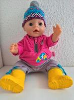 Baby Born kleertjes 4 delige Winter Deluxe outfit Babyborn., Ophalen of Verzenden, Zo goed als nieuw, Babypop