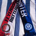 Feyenoord-inter  sjaal, Verzamelen, Sportartikelen en Voetbal, Ophalen of Verzenden, Nieuw, Feyenoord, Vaantje of Sjaal