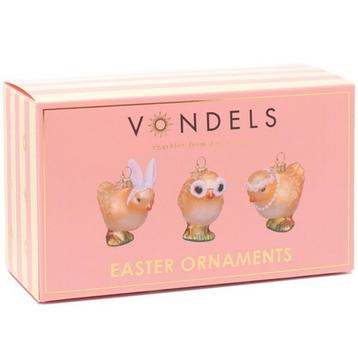 Set vondels ornamenten kuikens beschikbaar voor biedingen