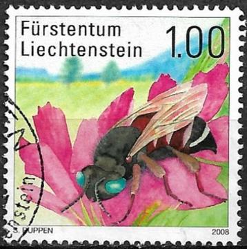 Liechtenstein 2008 mi. 1483 insect BIJ  nom. 1.00 beschikbaar voor biedingen