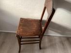 Decoratief houten Stoeltje, Huis en Inrichting, Stoelen, Ophalen, Zo goed als nieuw, Bruin, Eén