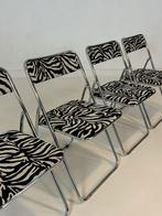 Set van 4 vintage klapstoelen + gratis verzenden, Zo goed als nieuw, ÅTMØS, Dorpstraat 63 Maasbree, Info@atmosvintagedesign.nl
