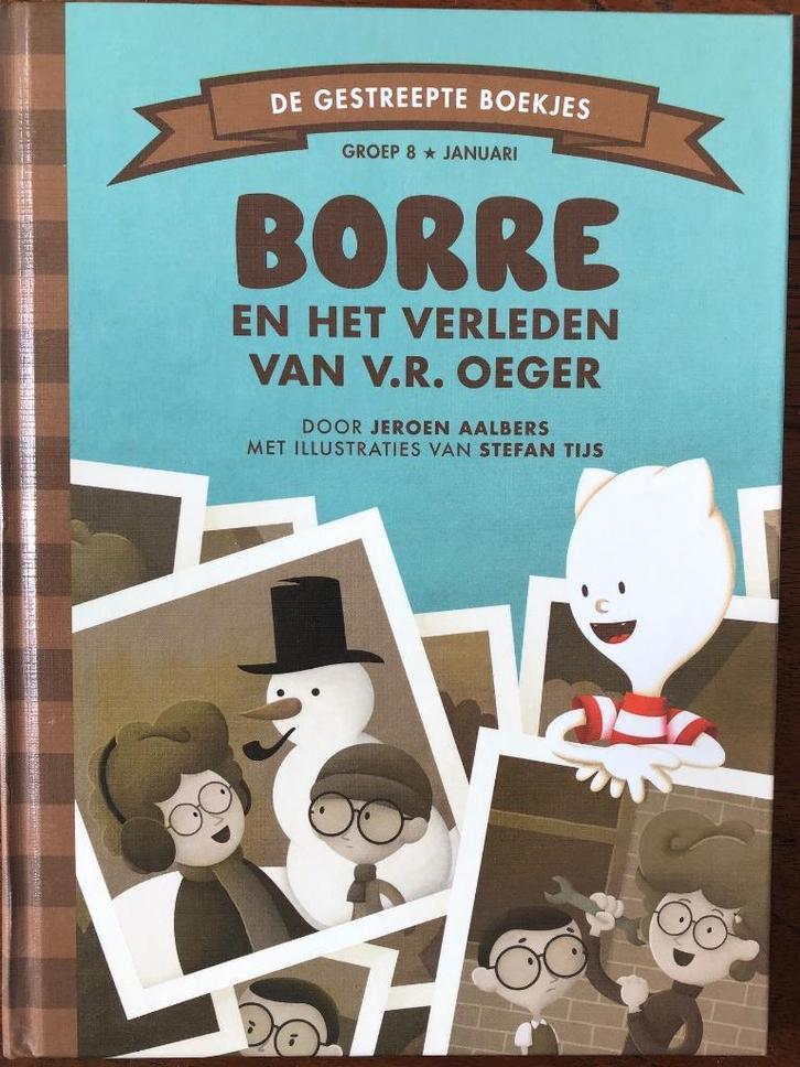 Gestreepte Boekjes (Borre leesclub) voor groep 8, Boeken, Kinderboeken | Jeugd | onder 10 jaar, Zo goed als nieuw, Fictie algemeen