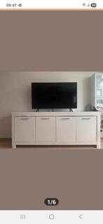Tv meubel wit, Huis en Inrichting, Kasten | Televisiemeubels, Ophalen of Verzenden, Zo goed als nieuw, 25 tot 50 cm, Minder dan 100 cm